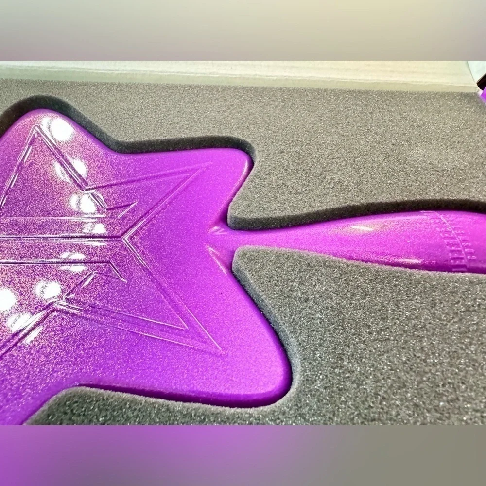 Jeffree Star Blood Lust Purple Glitter Hand Mirror